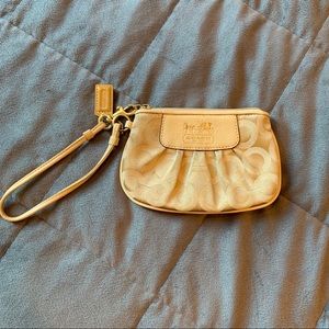 Coach small wristlet